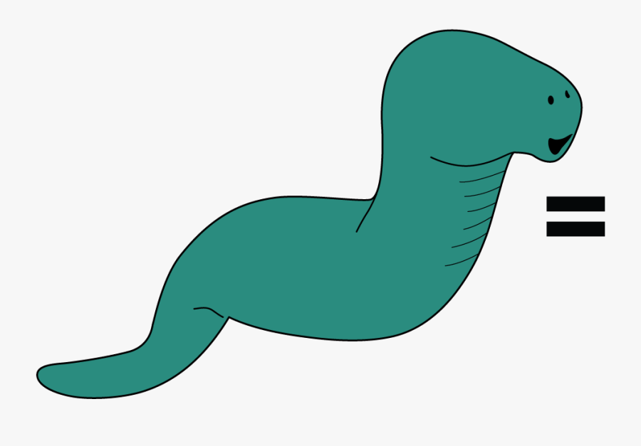 Dee Dee The Long Neck Dino - Illustration, Transparent Clipart