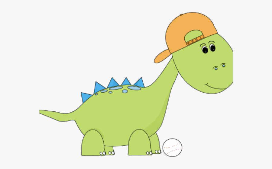 Cute Dinosaur Clipart - Dinosaur Kid Friendly, Transparent Clipart