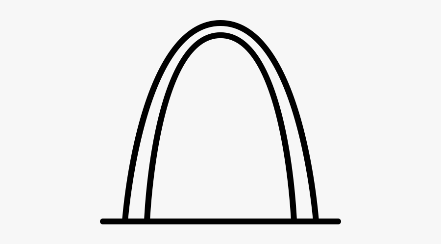Gateway Arch Clipart - St Louis Arch Clip Art, Transparent Clipart