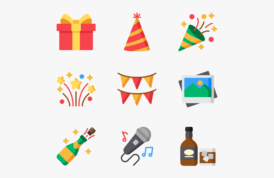 Event Icons Free Vector - Events Png, Transparent Clipart