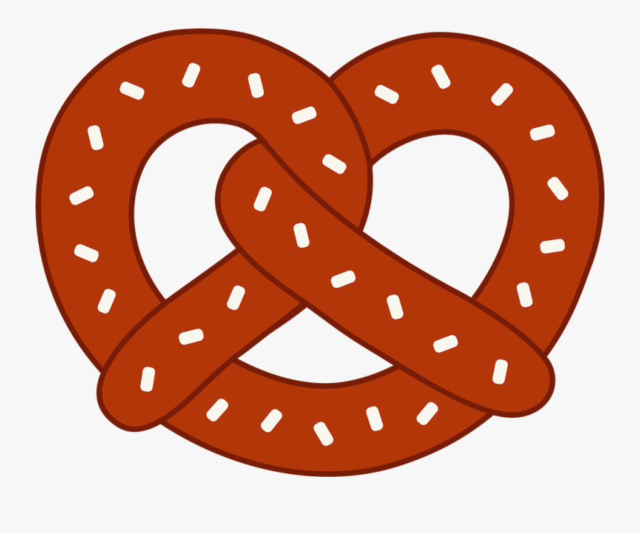 In 610 Ad, In Northern Italy A Monk Wanted To Make - Pretzel Clipart, Transparent Clipart