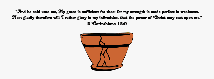 Cracked Pot, Transparent Clipart