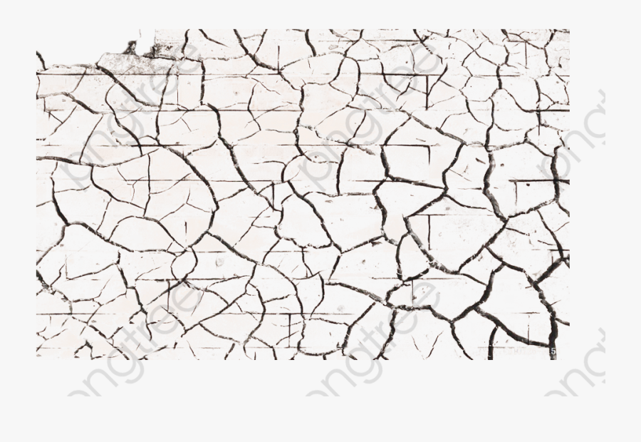 Transparent Glass Crack Clipart - Line Art, Transparent Clipart