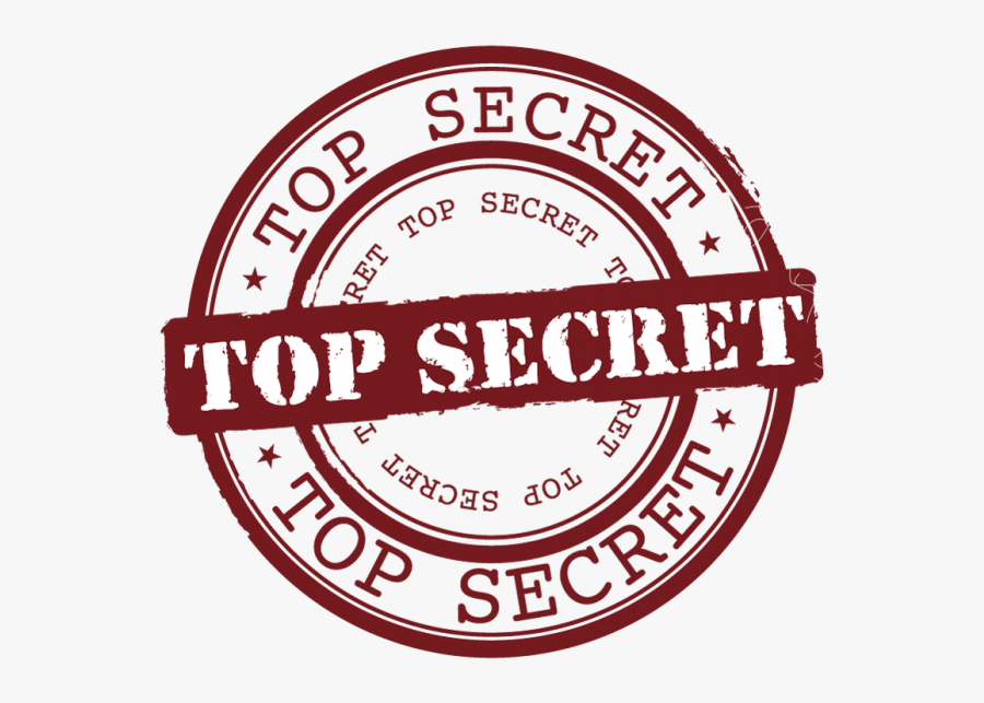 Tampon Top Secret Png - Top Secret Clipart Png, Transparent Clipart