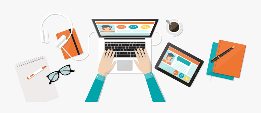 Digital Learning, Transparent Clipart