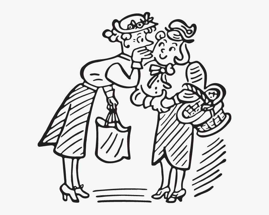 Telling A Secret Png, Transparent Clipart