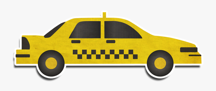 Taxi Car Logo Transparent Background, Transparent Clipart
