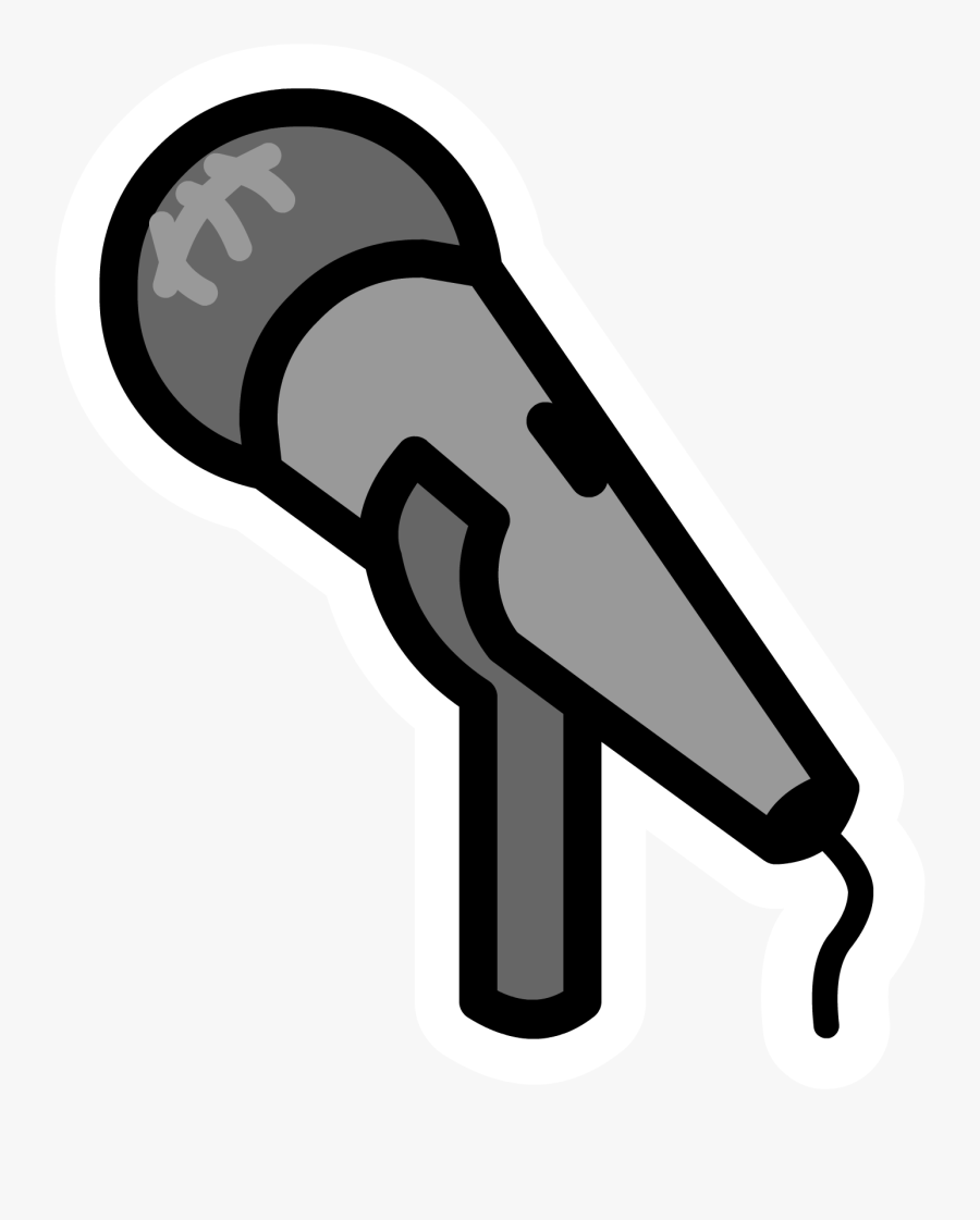 Mic Images Png - Club Penguin Microphone, Transparent Clipart