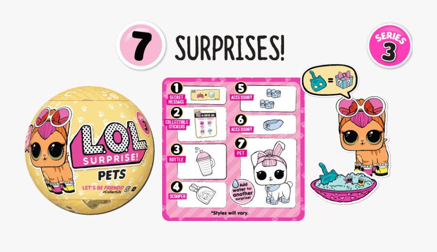 L.O.L Surprise pets series 7  Series Eye Spy by more and save