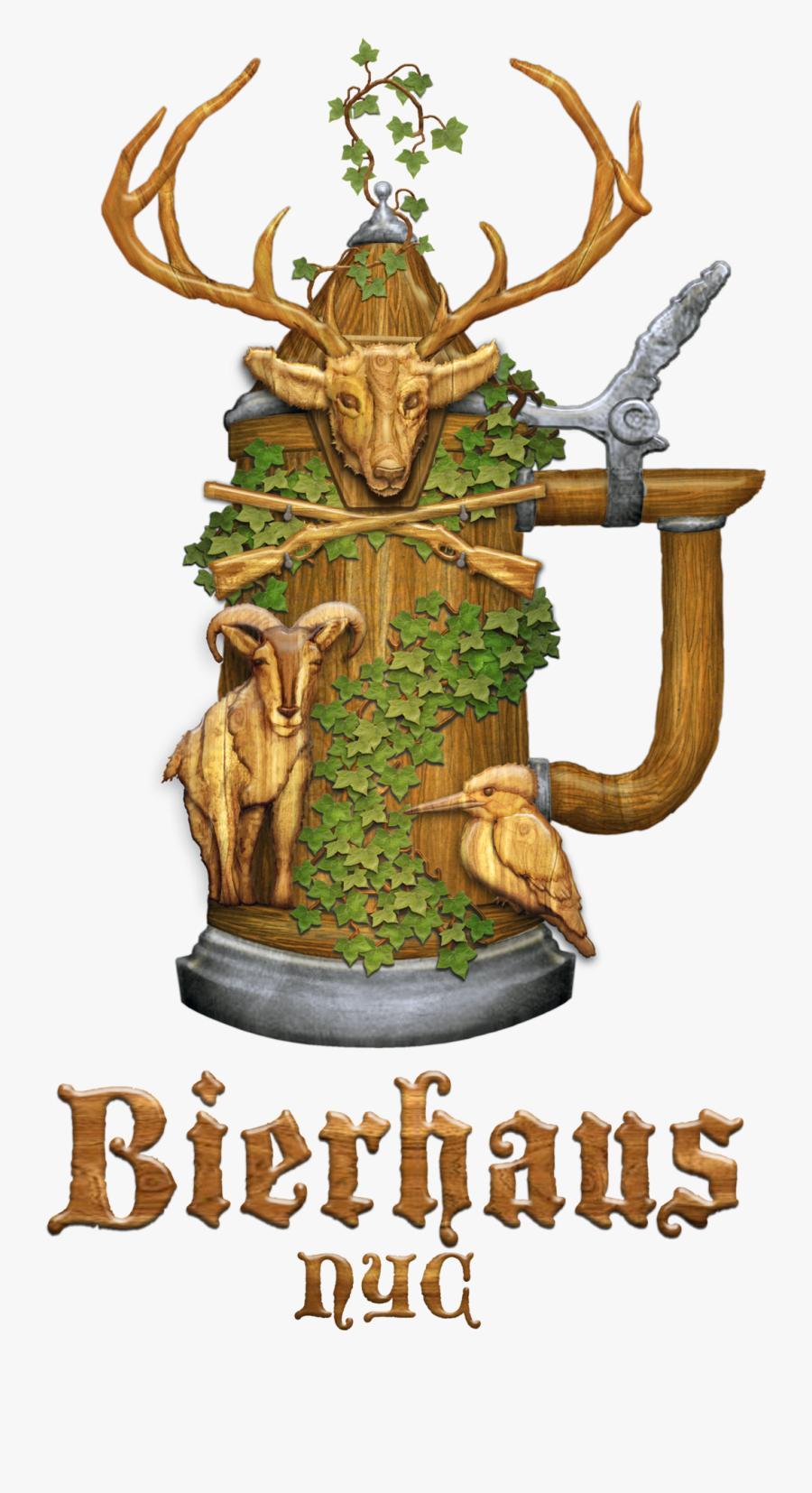 Transparent Pretzel Clipart - Bierhaus Nyc, Transparent Clipart