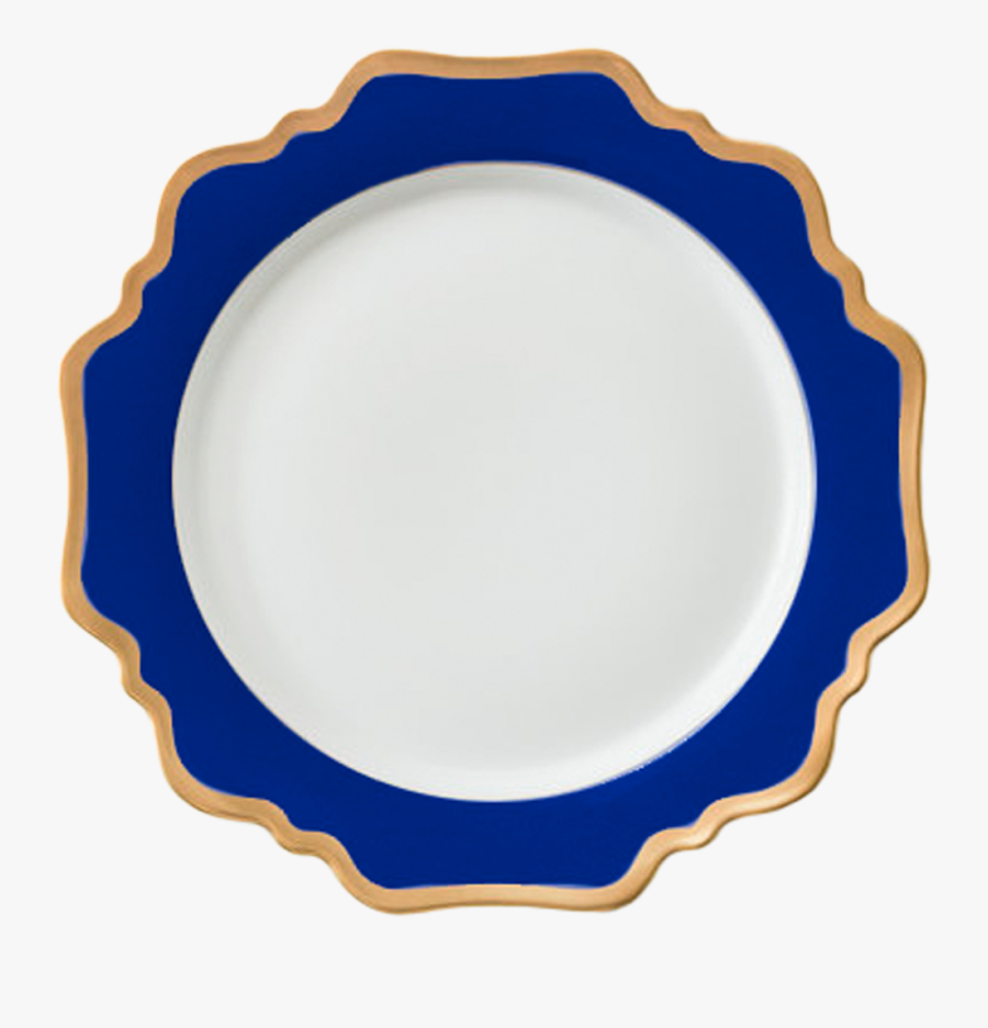 Dish Clipart Blue Plate - Plate Clipart Colorful, Transparent Clipart