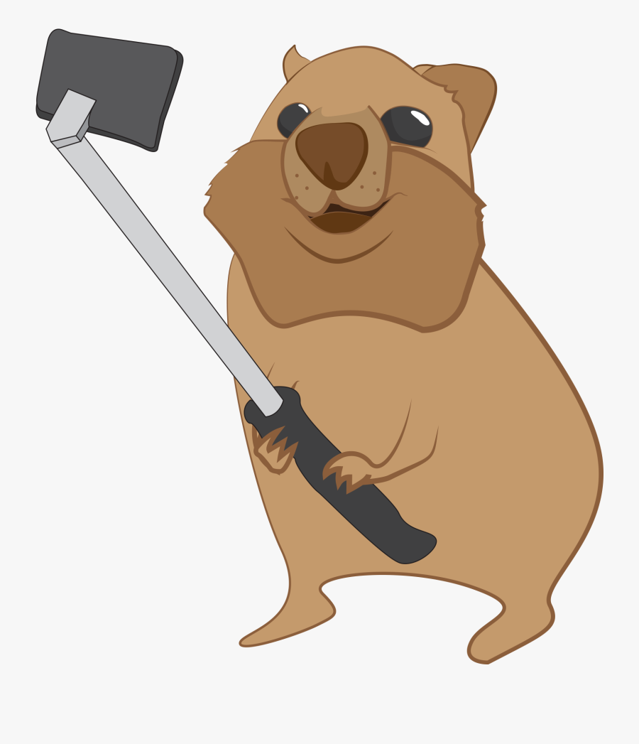 Groundhog-day - Quokka Cartoon Png, Transparent Clipart