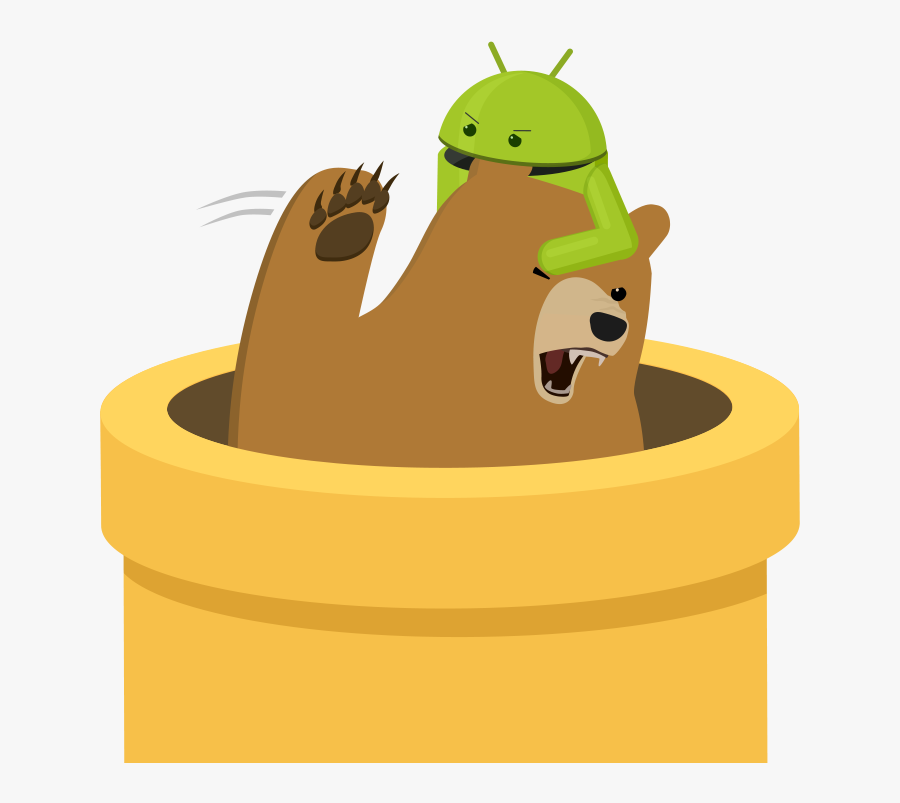Tunnelbear Png, Transparent Clipart