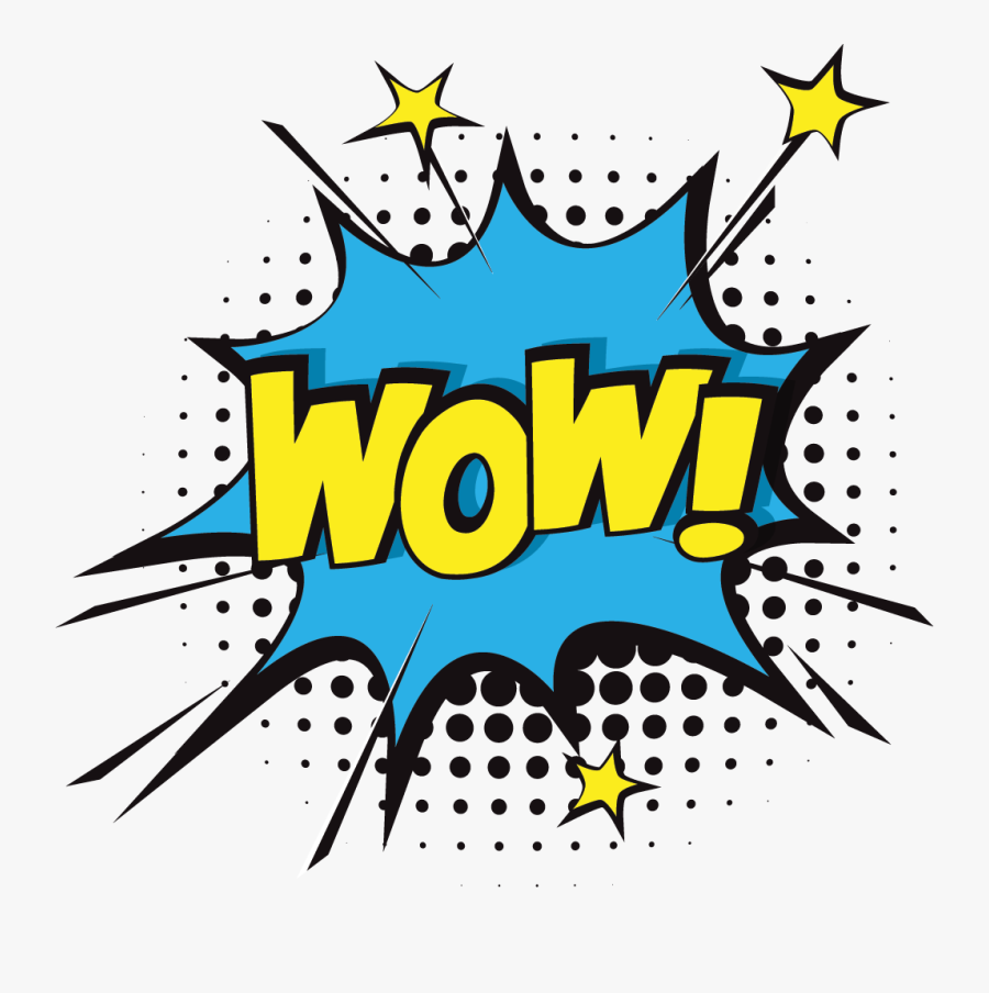 #wow #pop #comic - Pop Art Wow Png, Transparent Clipart