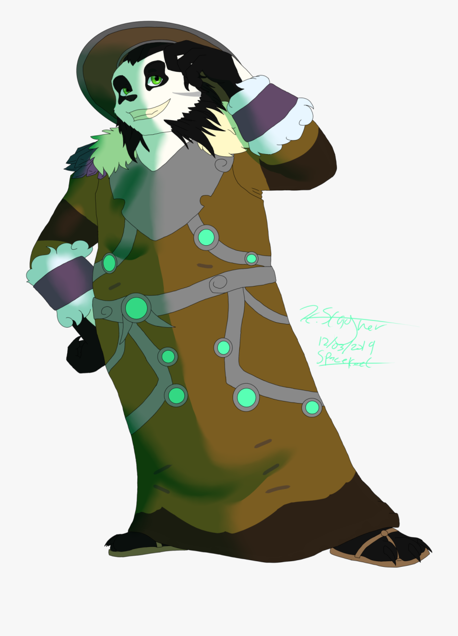 @nonsense With Sottises Wow Pandaren, Shaman, Yorikom - Illustration, Transparent Clipart