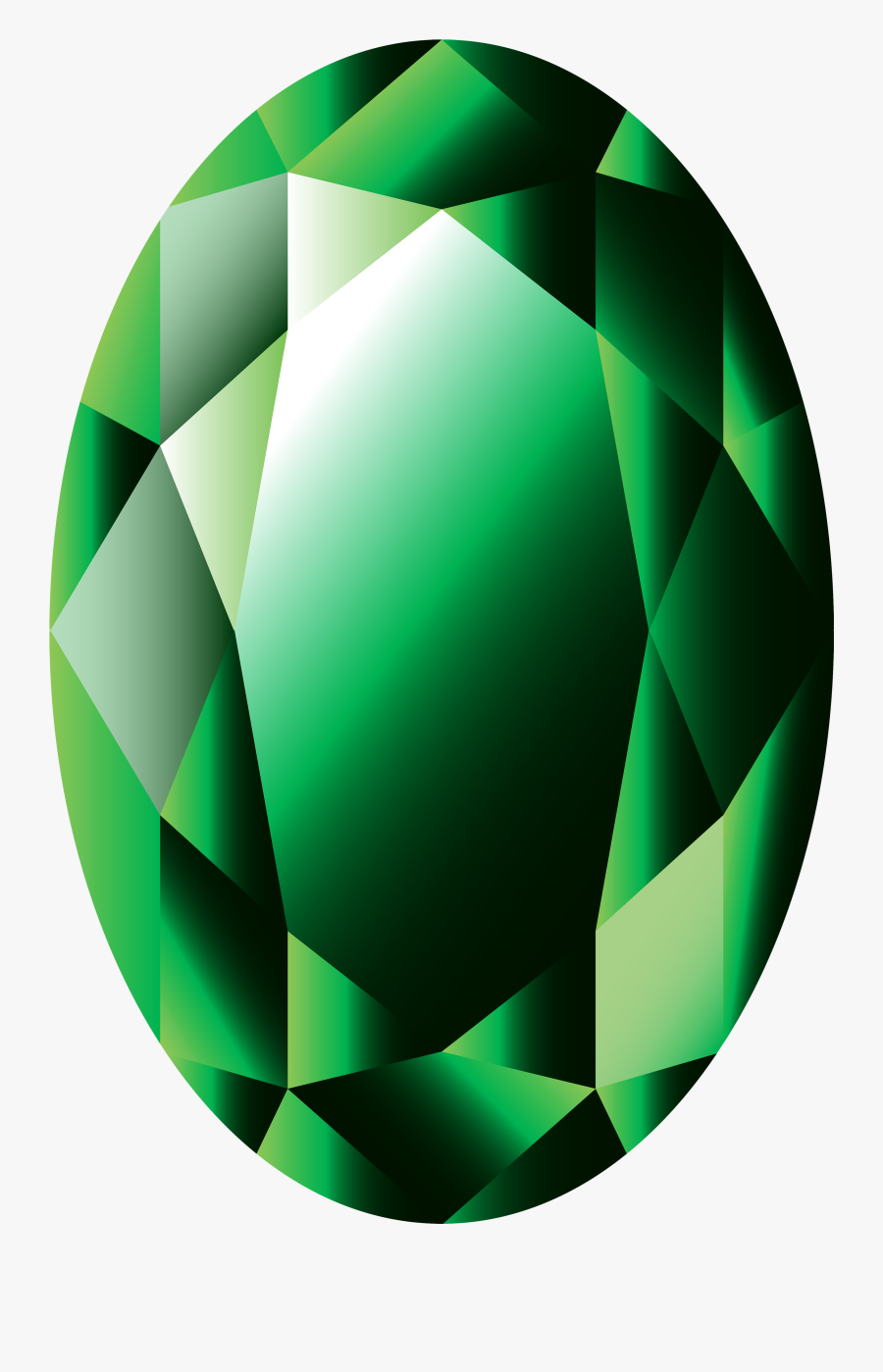 Oval Emerald Png Clipart - Emerald Clip Art, Transparent Clipart