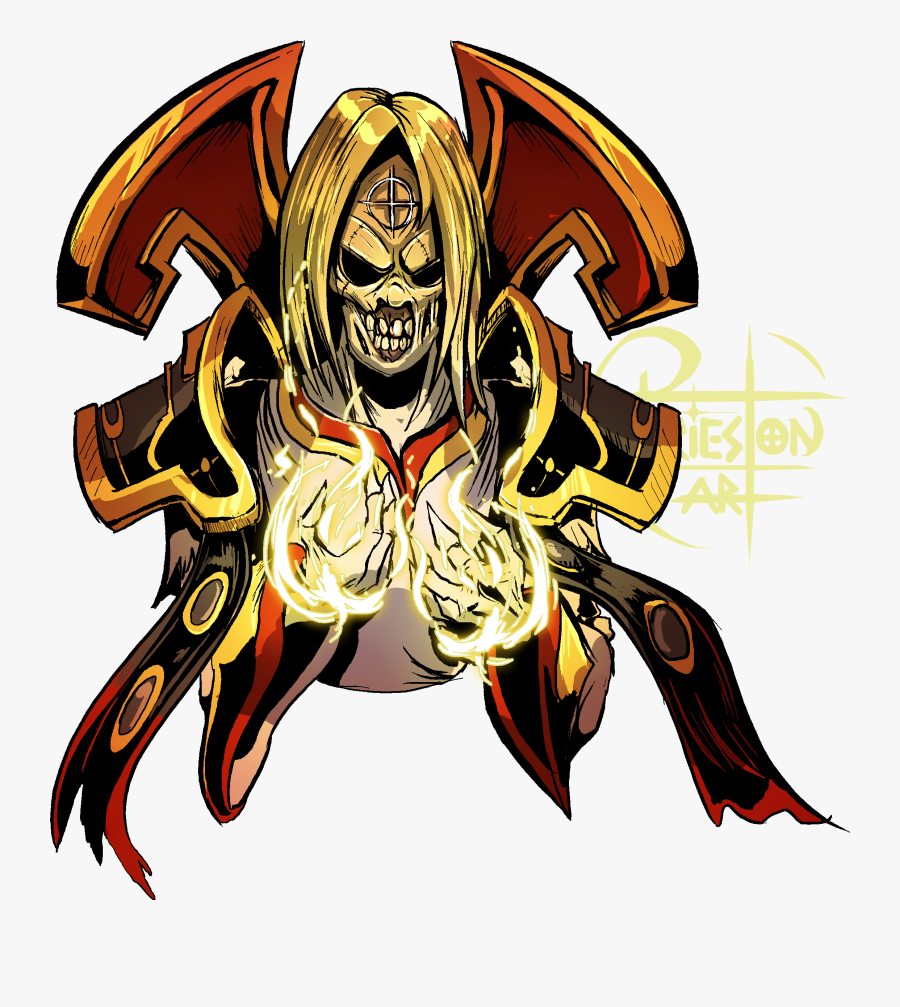 Undead Priest Wow Art, Transparent Clipart