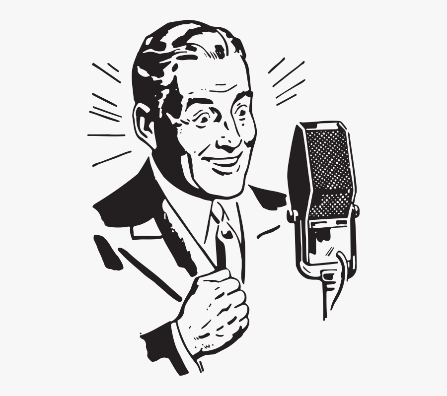 Radio-announcer - Don T Ask Me For Money Meme, Transparent Clipart