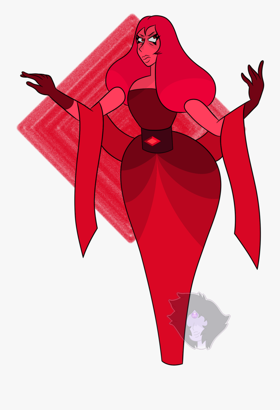 Red Diamond Clip Art - Red Steven Universe Purple Diamond, Transparent Clipart