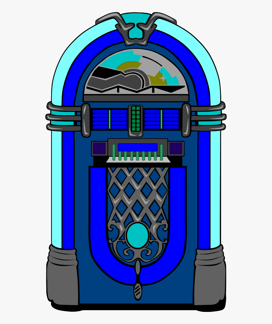 Vector Clip Art - Jukebox Png, Transparent Clipart