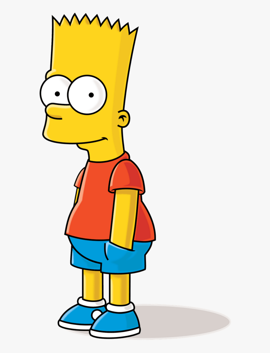 Postal - Bart Simpson Transparent, Transparent Clipart
