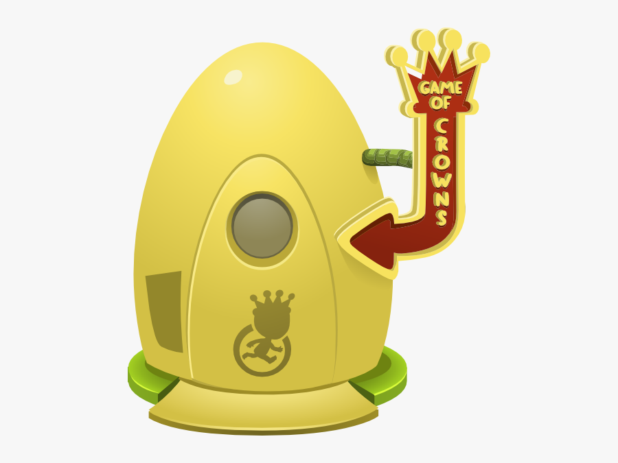 Crown Game Teleporter Svg Clip Arts - Cartoon, Transparent Clipart