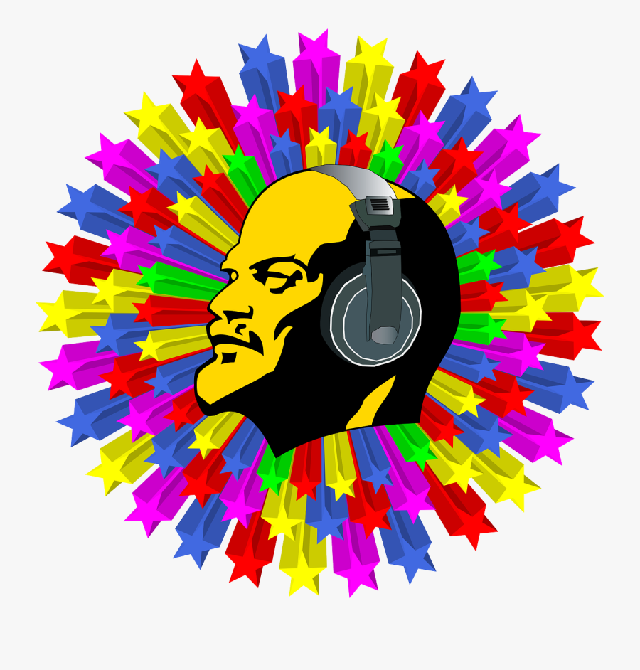 Leninist Flag By Rones Clip Art Download - Symmetry And Order In Design, Transparent Clipart