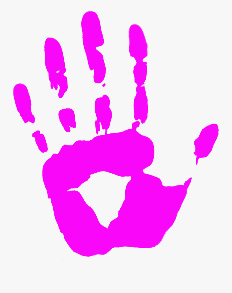 Handprints Free Download Best - Kids Hand Print Png, Transparent Clipart