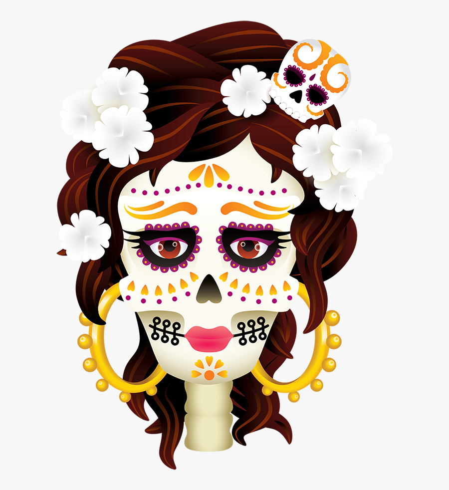 Day Of The Dead Candles Png - Portable Network Graphics, Transparent Clipart