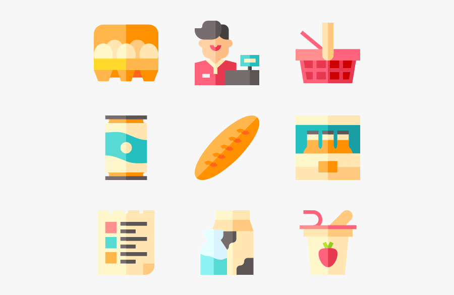 Grocery - Grocery Store Illustration Png, Transparent Clipart