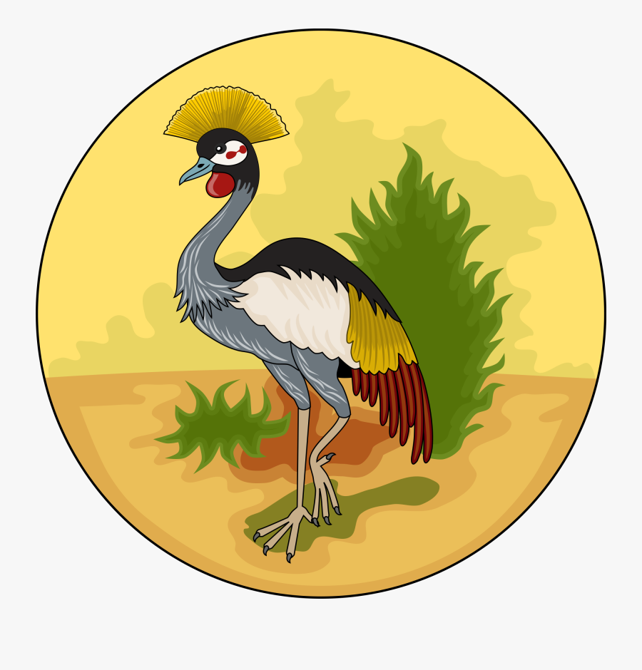 Coat Of Arms Of Uganda, Transparent Clipart