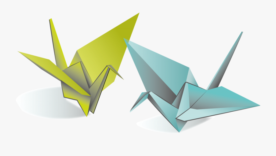 Paper Crane, Transparent Clipart