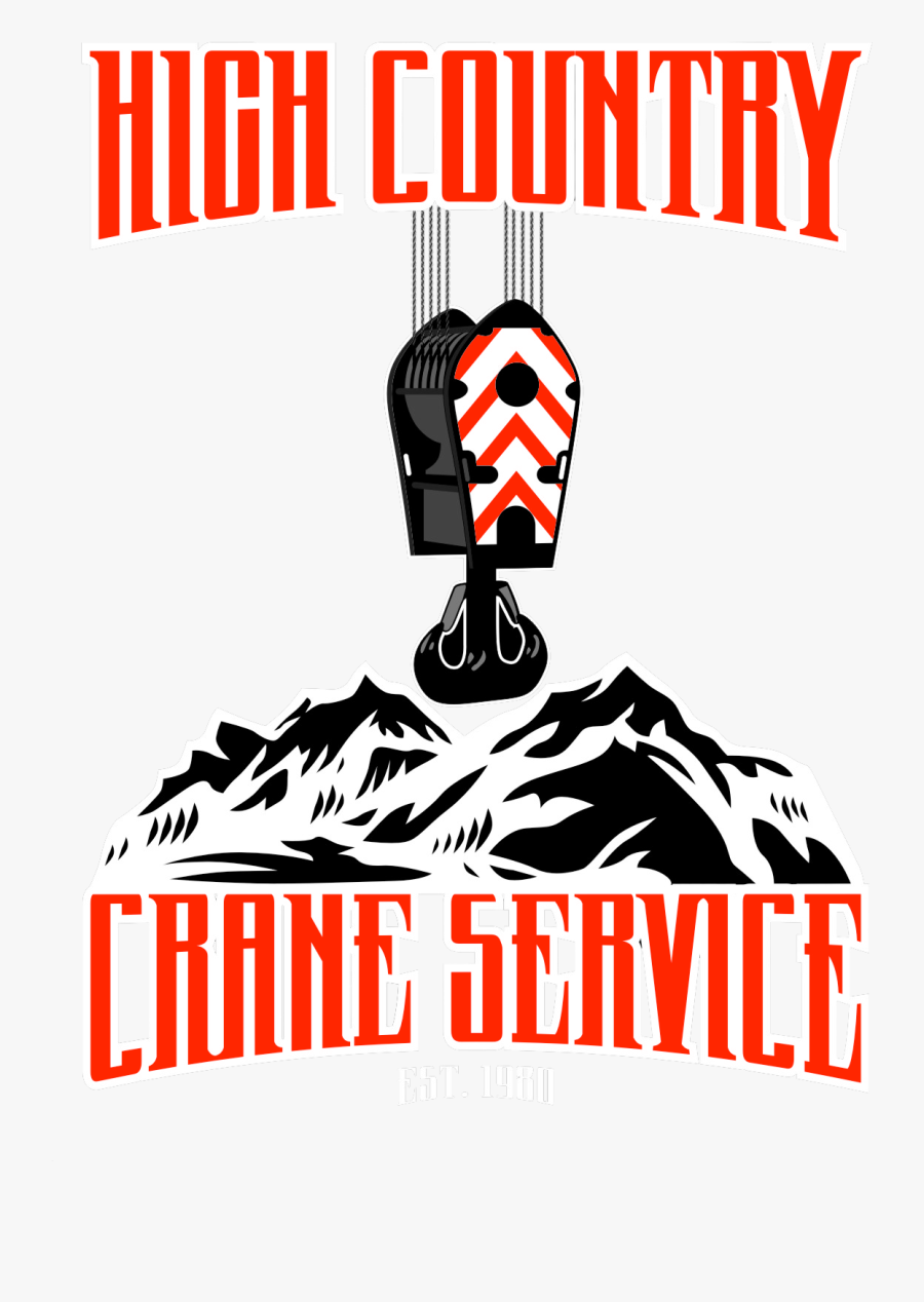 High Country Crane Services, Transparent Clipart