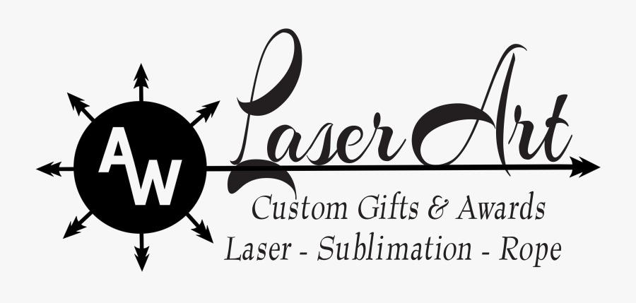 Aw Laser Art - Calligraphy, Transparent Clipart