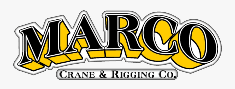 Marco Crane - Marco Crane And Rigging Logo, Transparent Clipart