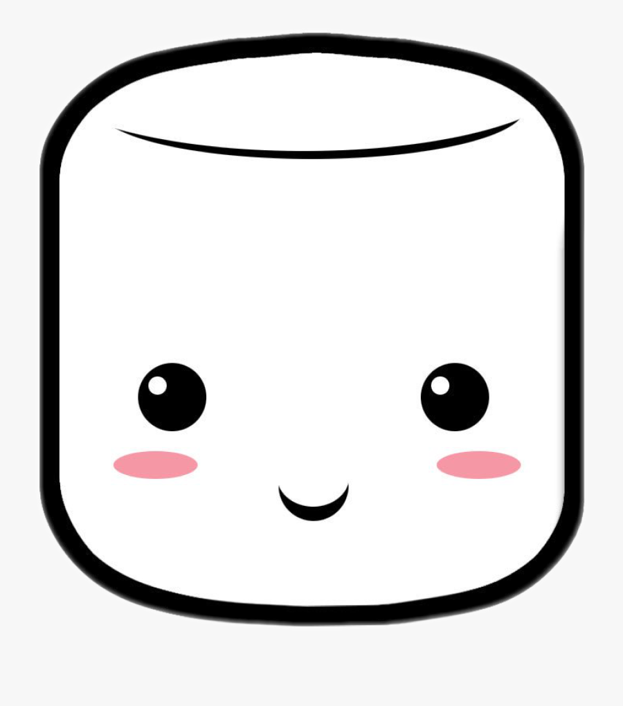 Malvavisco Kawaii, Transparent Clipart