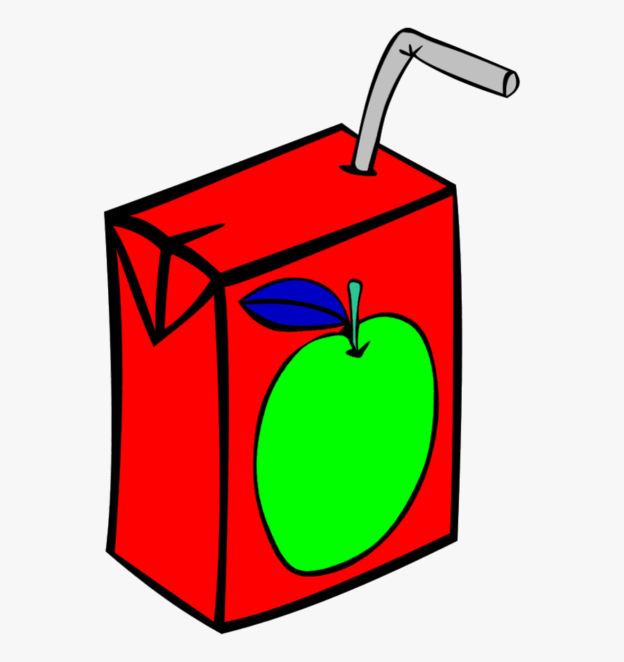 Picture Of Apple Juice - Juice Box, Transparent Clipart