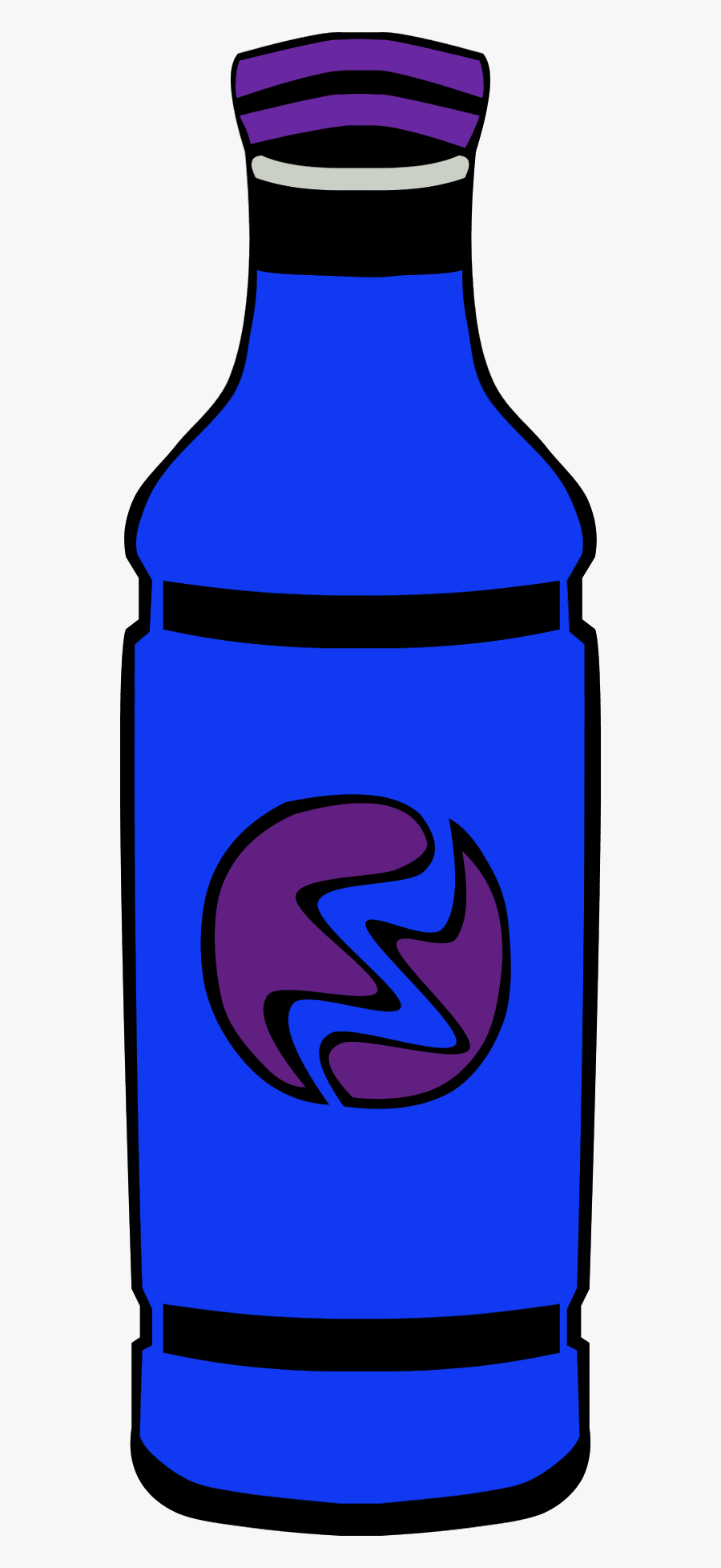 Orange Juice Bottle Vector Clip Art, Transparent Clipart