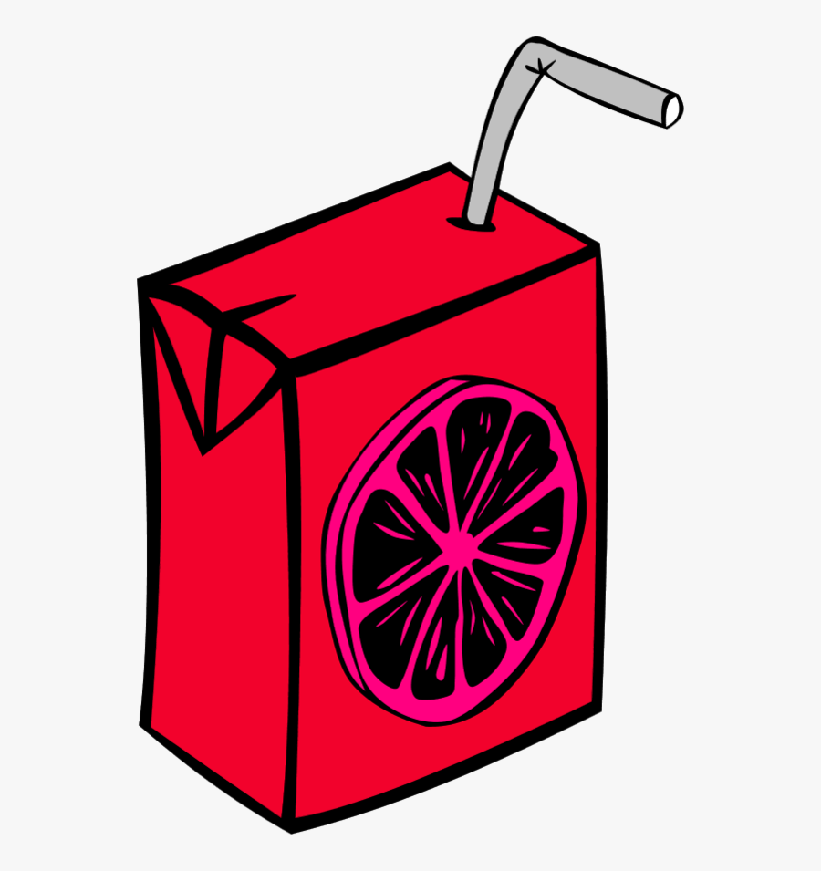 Vector Clip Art - Juice Black And White, Transparent Clipart