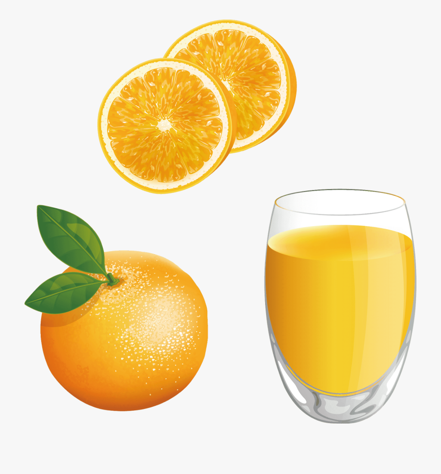 Orange Juice, Transparent Clipart