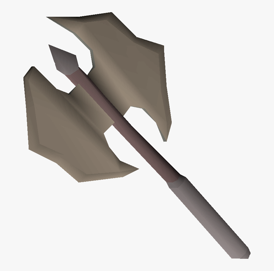 Dwarven Battleaxe - Osrs The Giant Dwarf Axe, Transparent Clipart