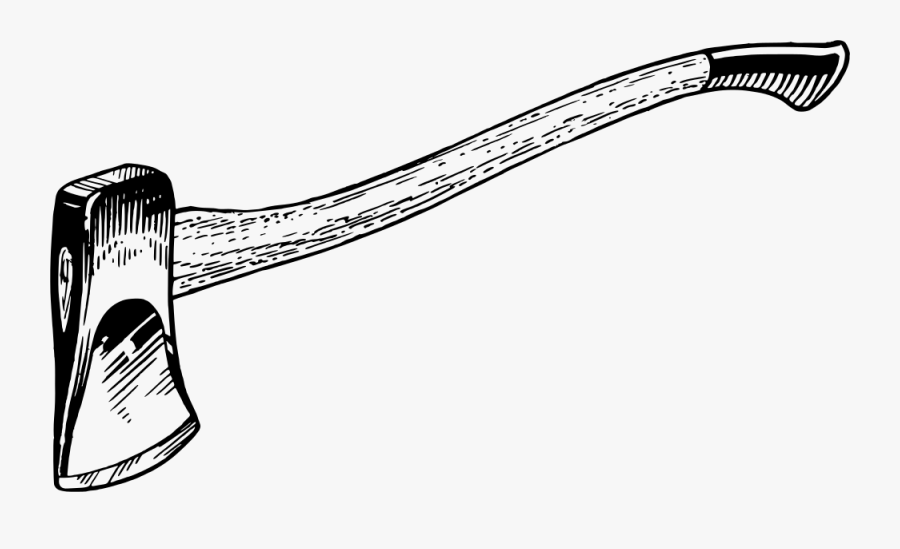 Axe - Ax Black And White Png, Transparent Clipart