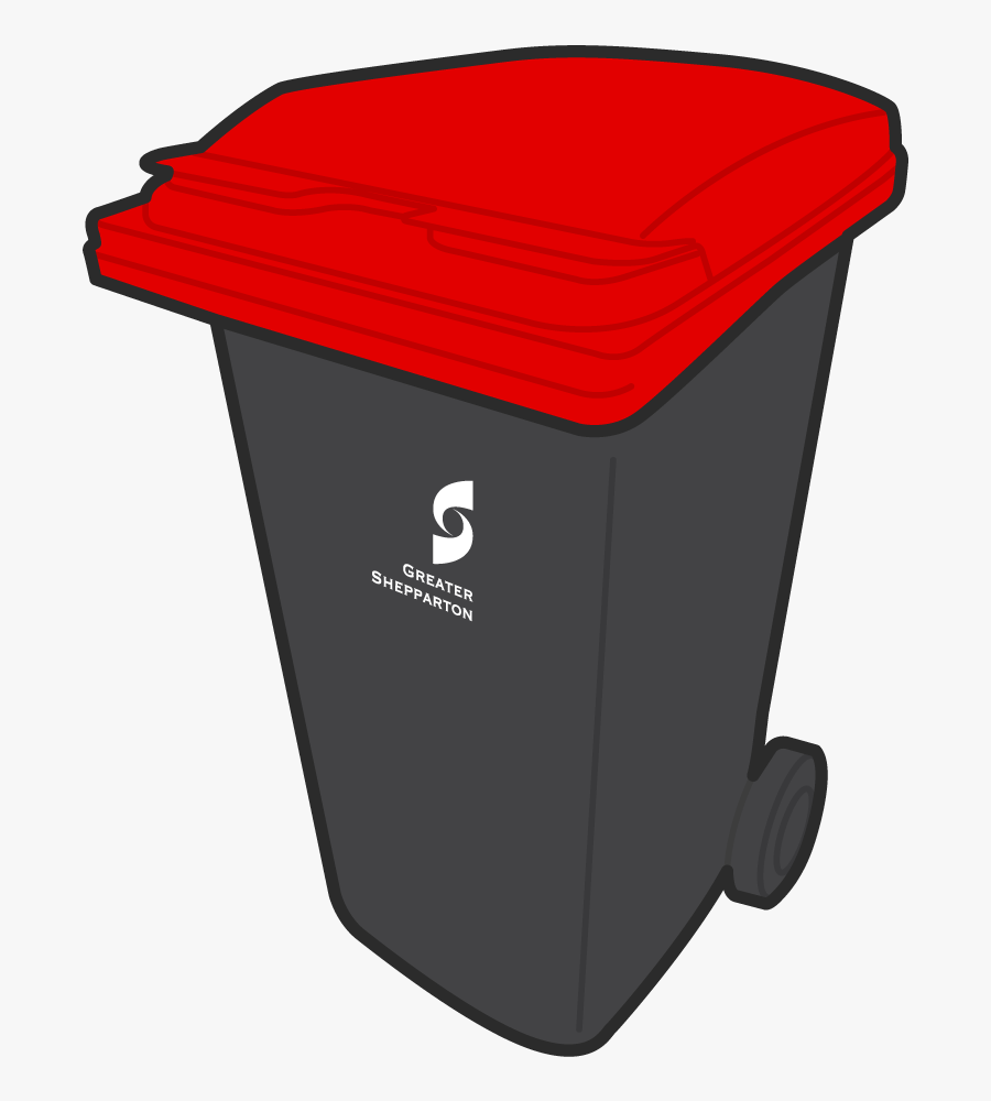 Recycling Bin Yellow Lid, Transparent Clipart