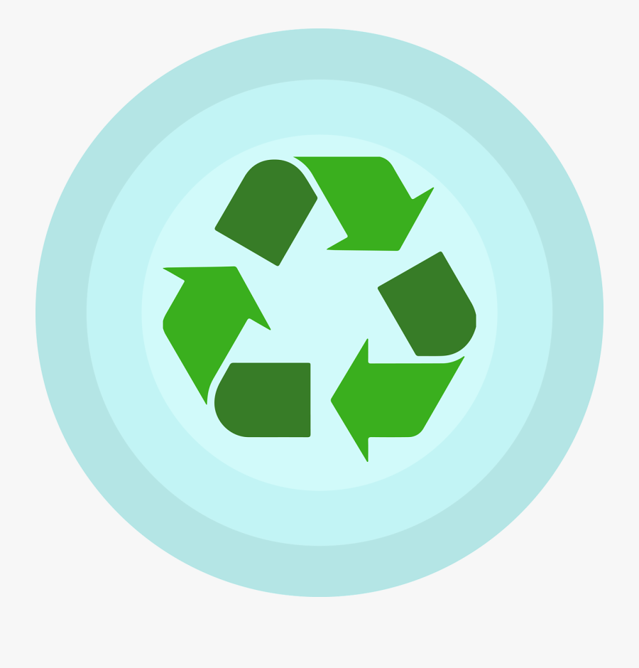 A Recycle Symbol - Vector Recyclable Logo Png, Transparent Clipart