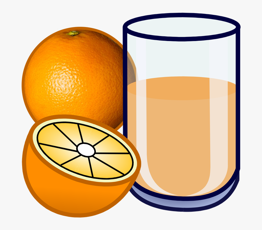 Juice Clipart Orange Squash - Orange Fruit, Transparent Clipart