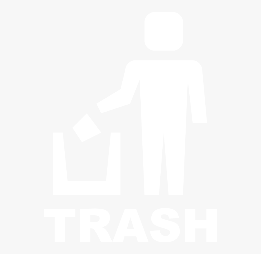 Custom Shape Trash Can Label Decal - Trash Gets Picked Up Tomorrow Be Ready, Transparent Clipart