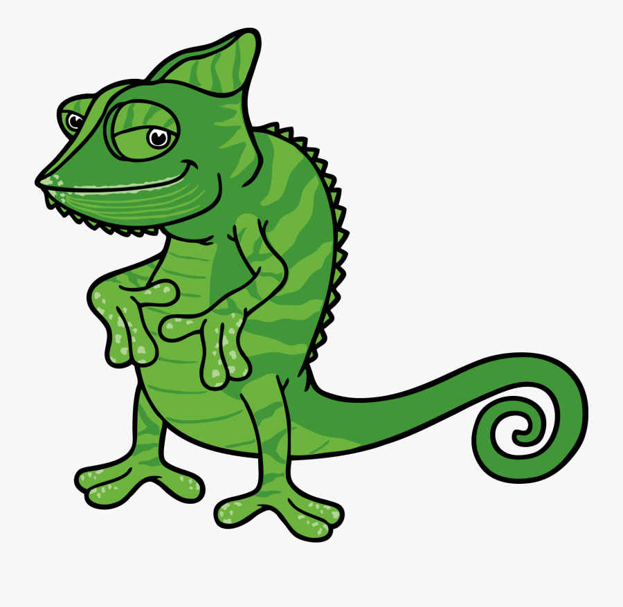 Cartoon Chameleon Transparent, Transparent Clipart
