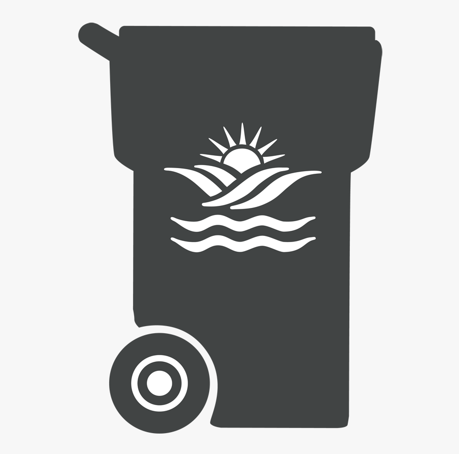 Garbage Cart - Emblem, Transparent Clipart