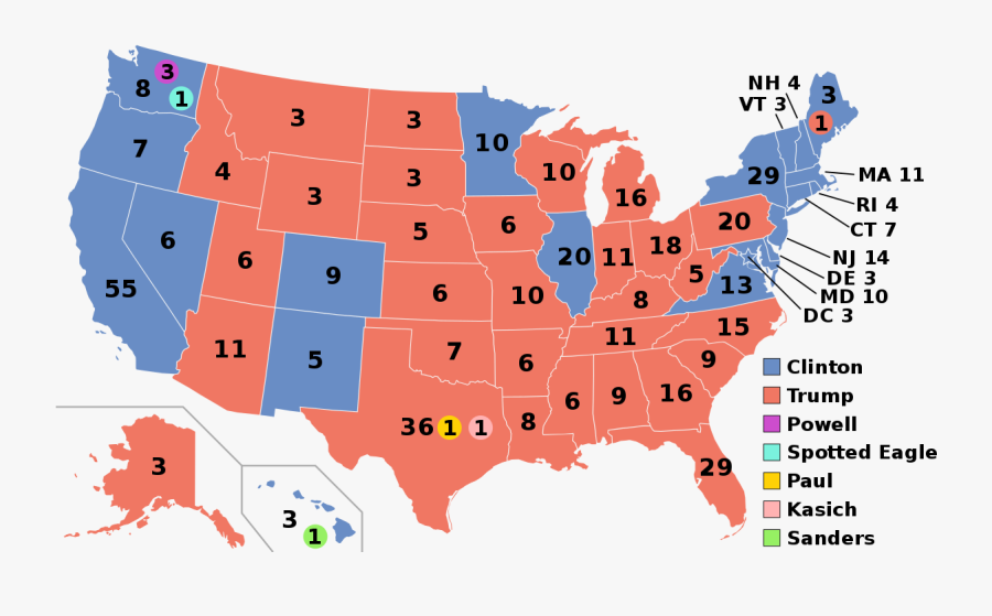 Electoral College, Transparent Clipart