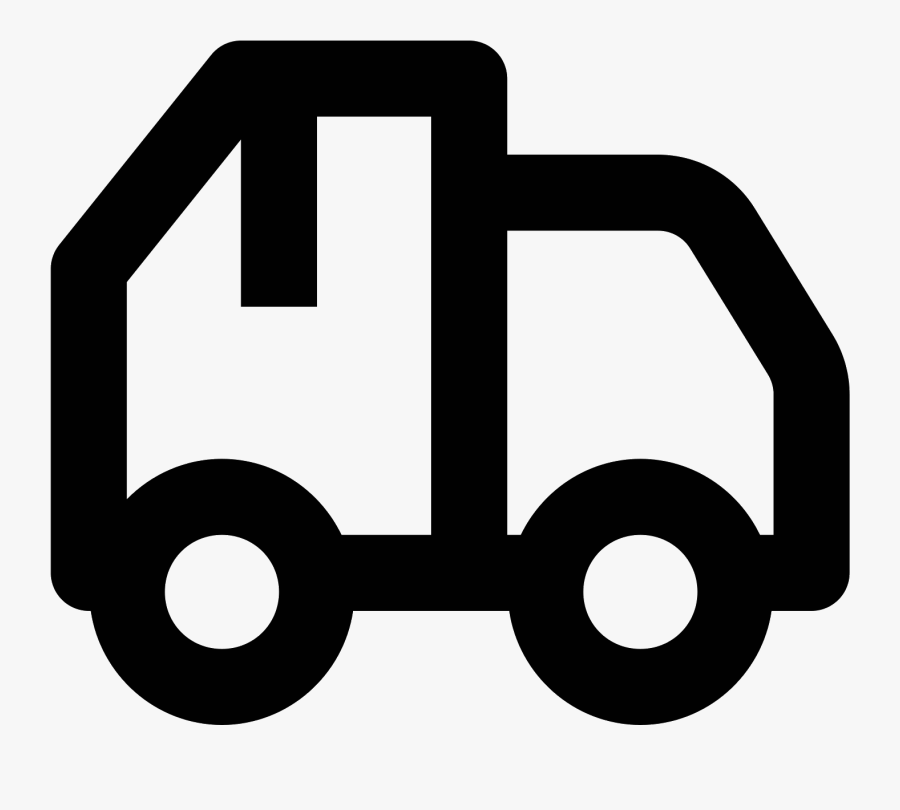 Garbage Truck Icon - Sign, Transparent Clipart